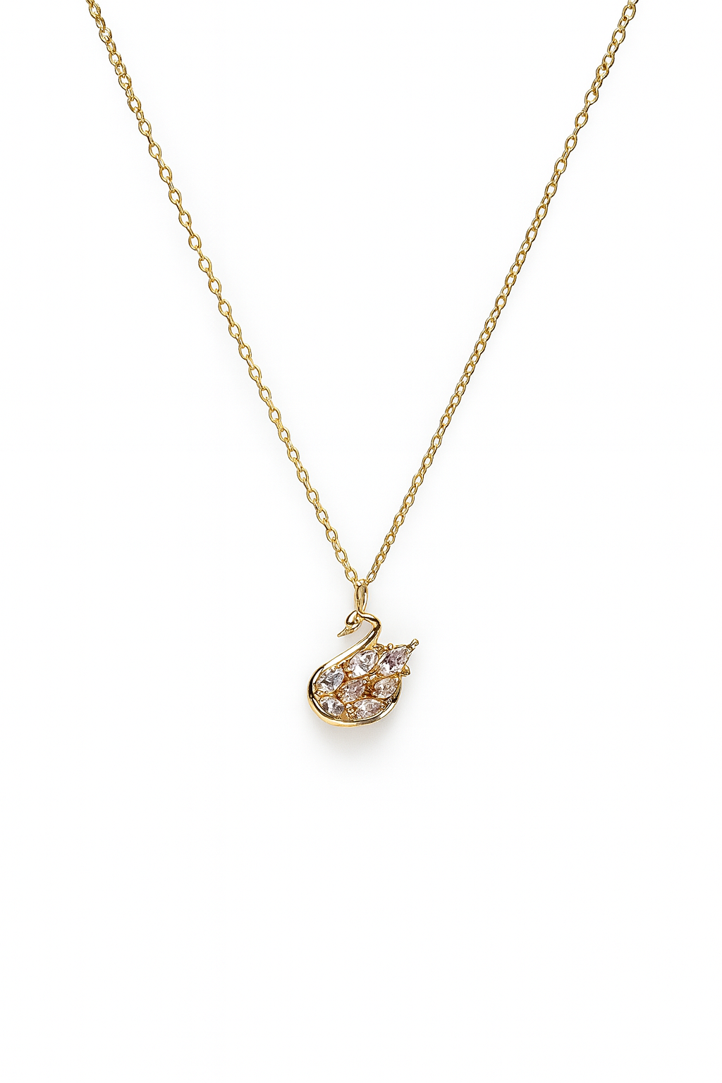 Collana swan gold