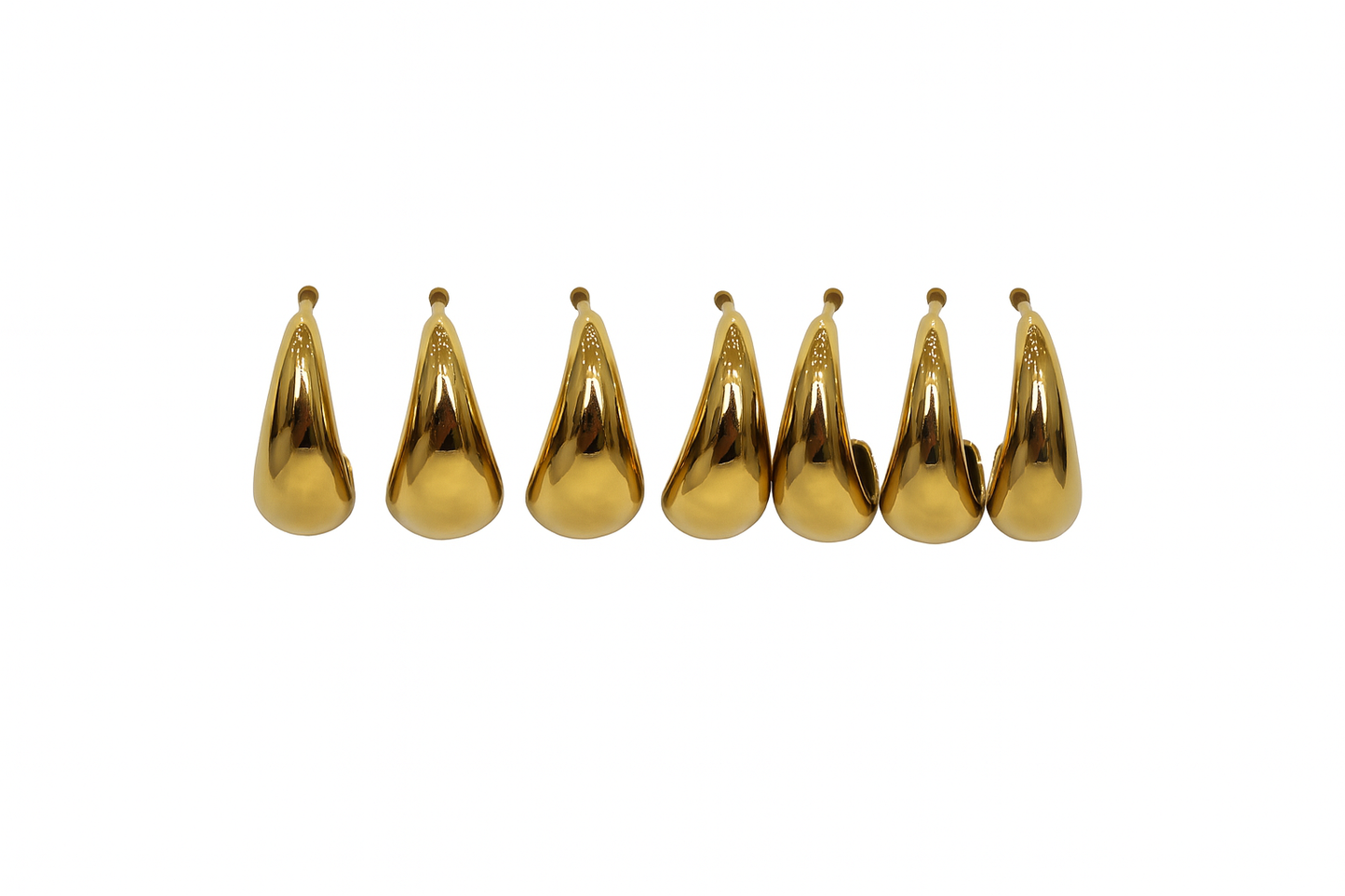 Set cerchio bombato gold