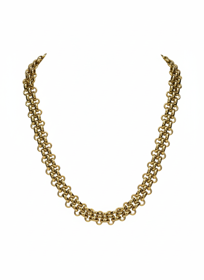 Collana glamour gold