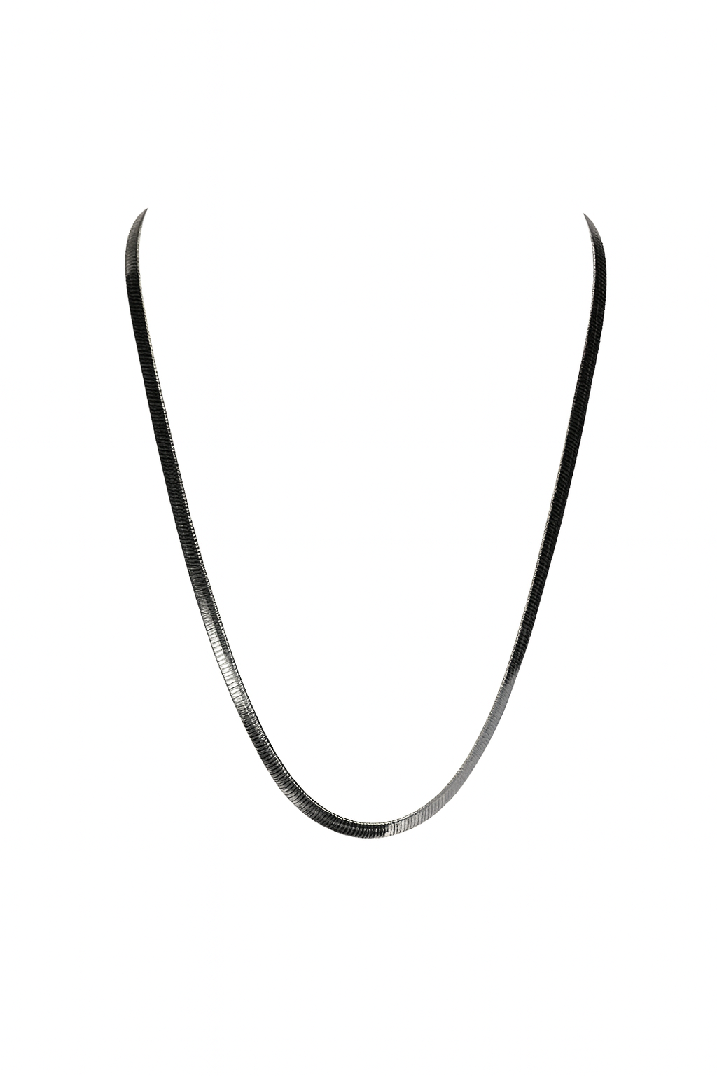 Collana snake silver