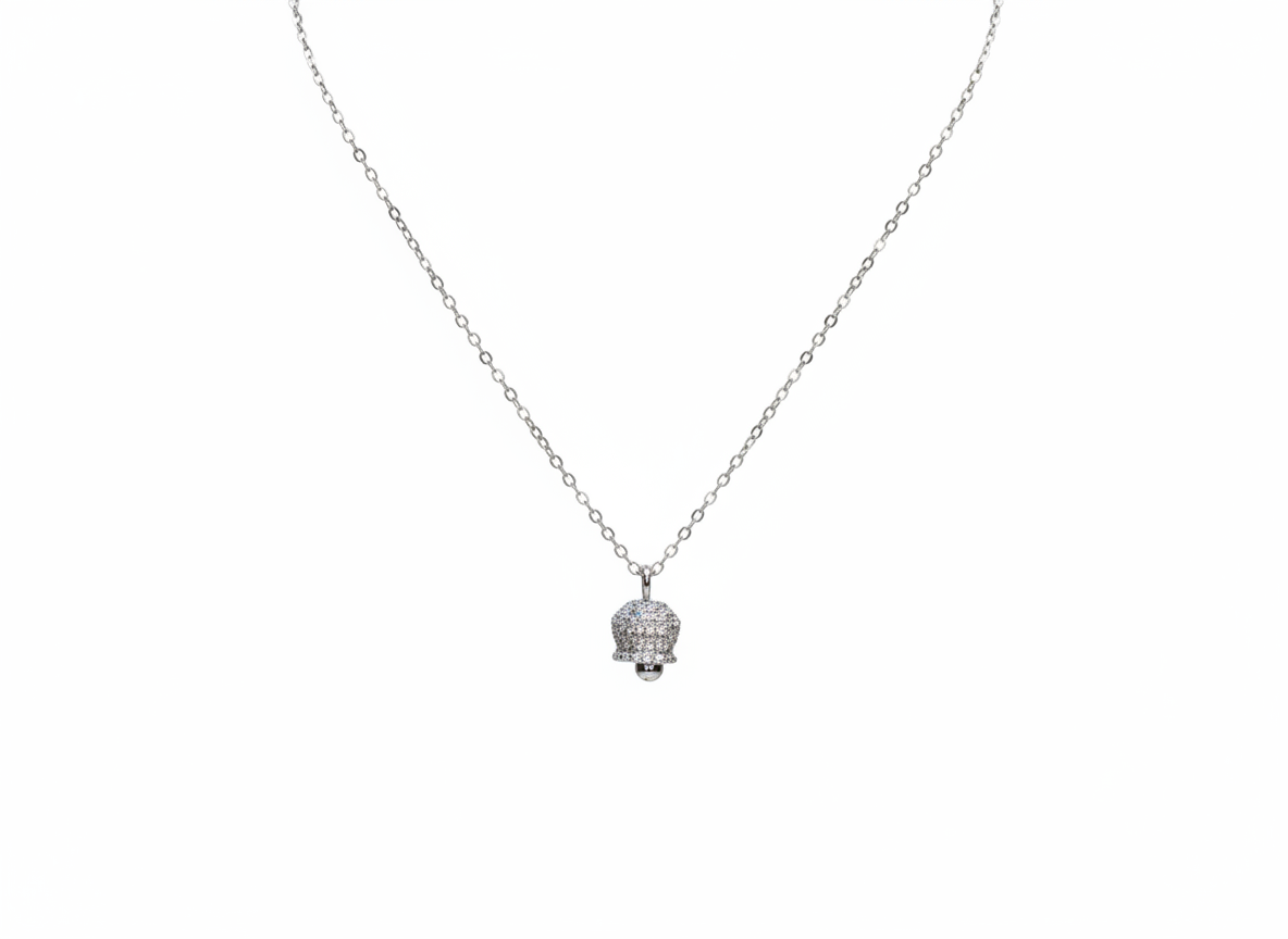 Collana Campanella silver
