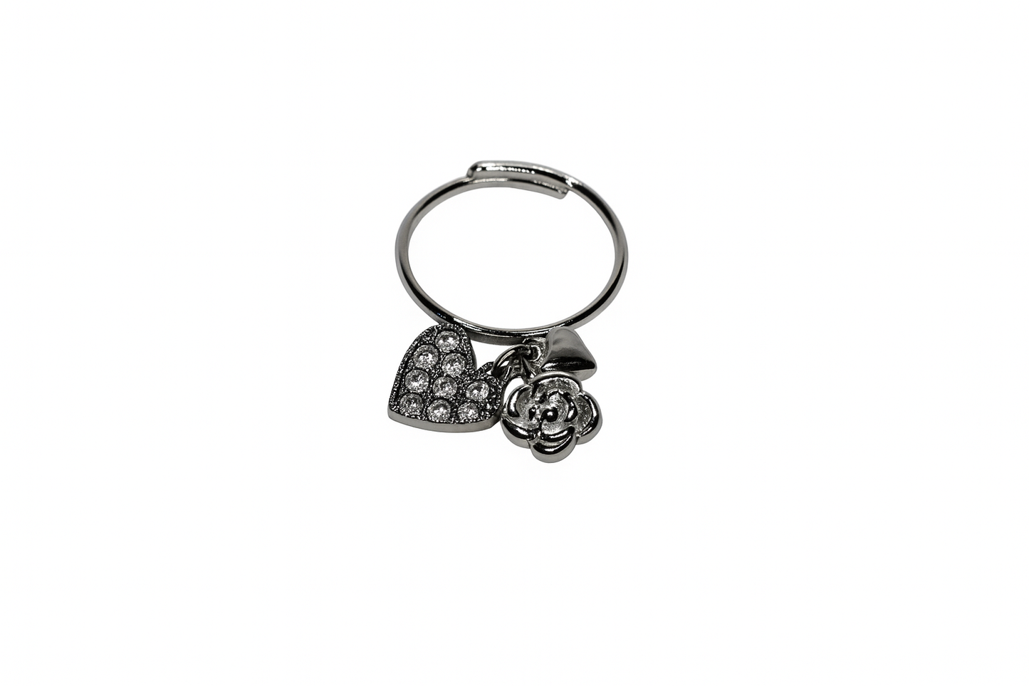 Anello charm silver