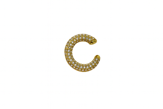 Ear cuff strass gold